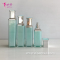 Blue Acrylic Bottle Sets Lotion Bottles and Jar